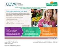 Tablet Screenshot of cova.org